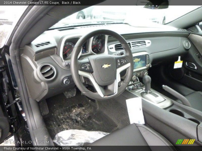 Black / Black 2014 Chevrolet Camaro LT/RS Coupe