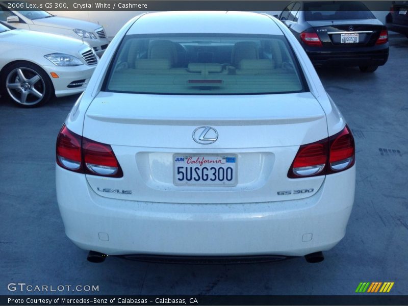 Crystal White / Cashmere 2006 Lexus GS 300