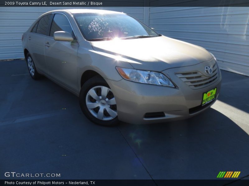 Desert Sand Metallic / Bisque 2009 Toyota Camry LE