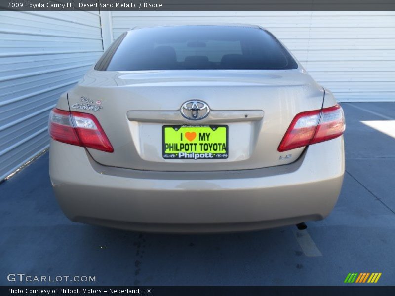 Desert Sand Metallic / Bisque 2009 Toyota Camry LE