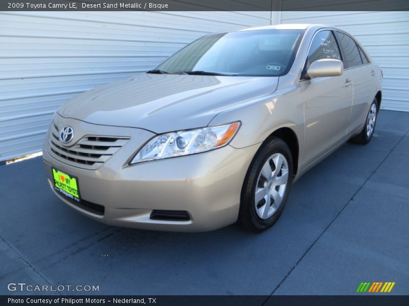 Desert Sand Metallic / Bisque 2009 Toyota Camry LE