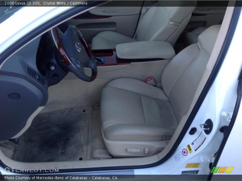 Crystal White / Cashmere 2006 Lexus GS 300
