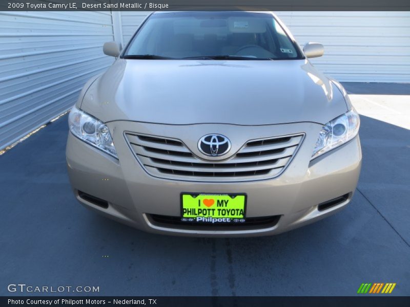 Desert Sand Metallic / Bisque 2009 Toyota Camry LE