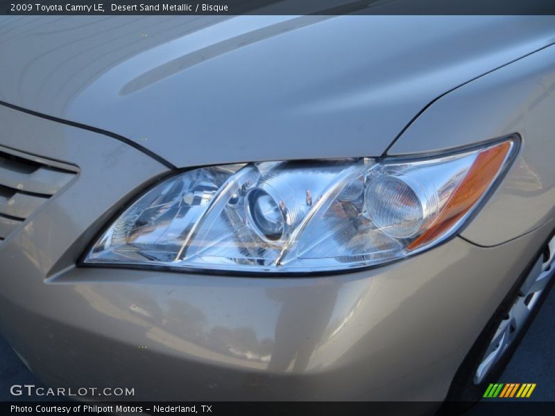 Desert Sand Metallic / Bisque 2009 Toyota Camry LE