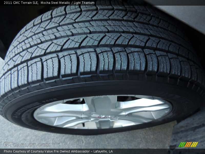 Mocha Steel Metallic / Light Titanium 2011 GMC Terrain SLE