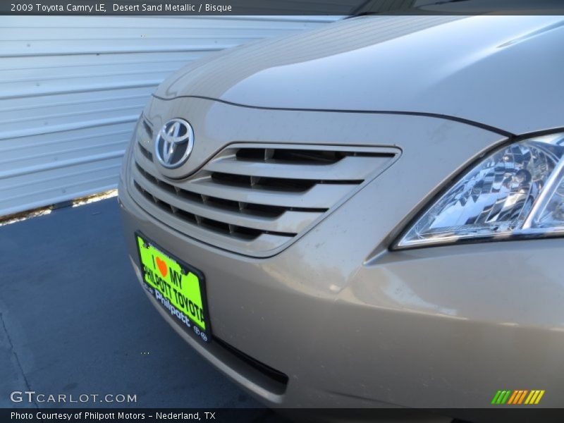 Desert Sand Metallic / Bisque 2009 Toyota Camry LE