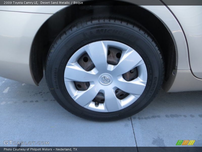 Desert Sand Metallic / Bisque 2009 Toyota Camry LE