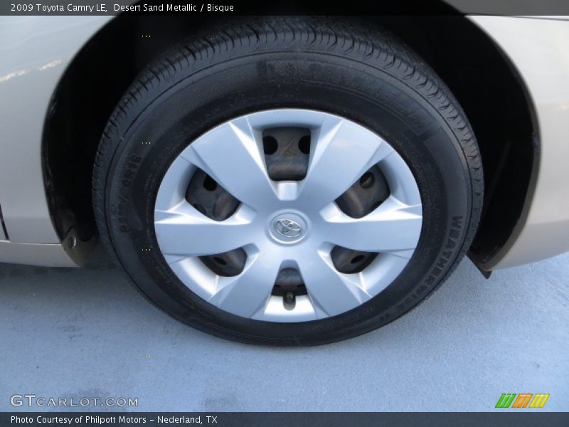 Desert Sand Metallic / Bisque 2009 Toyota Camry LE