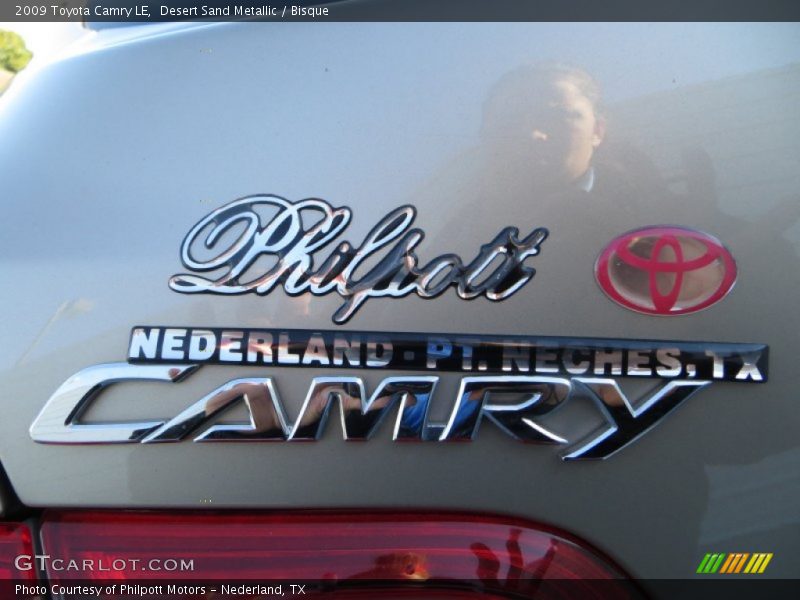 Desert Sand Metallic / Bisque 2009 Toyota Camry LE