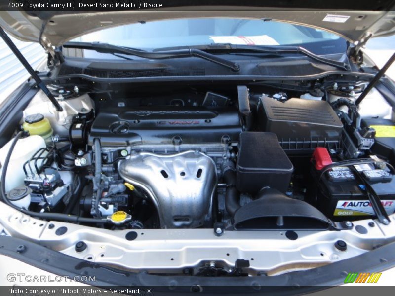 Desert Sand Metallic / Bisque 2009 Toyota Camry LE