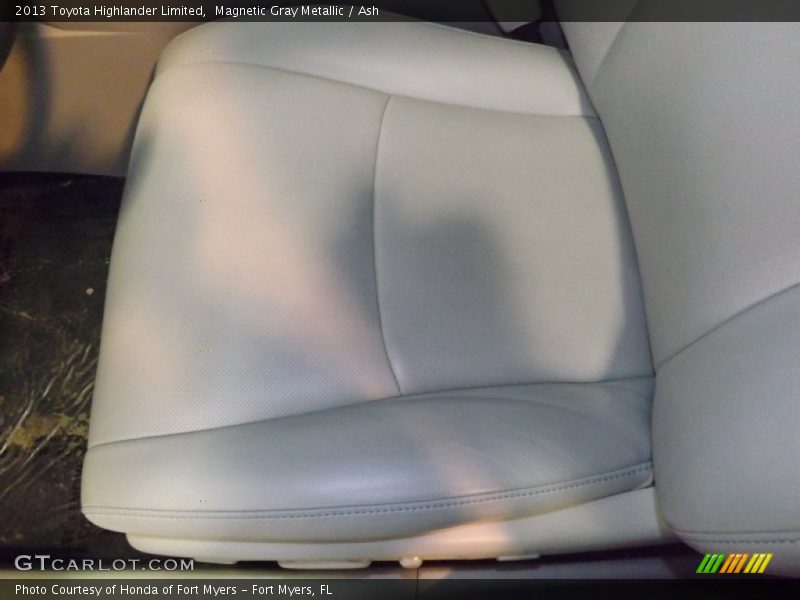 Magnetic Gray Metallic / Ash 2013 Toyota Highlander Limited