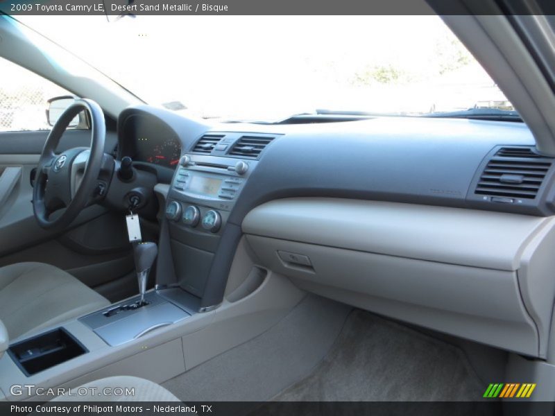 Desert Sand Metallic / Bisque 2009 Toyota Camry LE