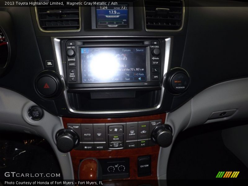 Magnetic Gray Metallic / Ash 2013 Toyota Highlander Limited
