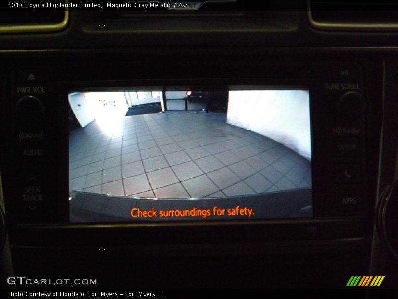 Magnetic Gray Metallic / Ash 2013 Toyota Highlander Limited