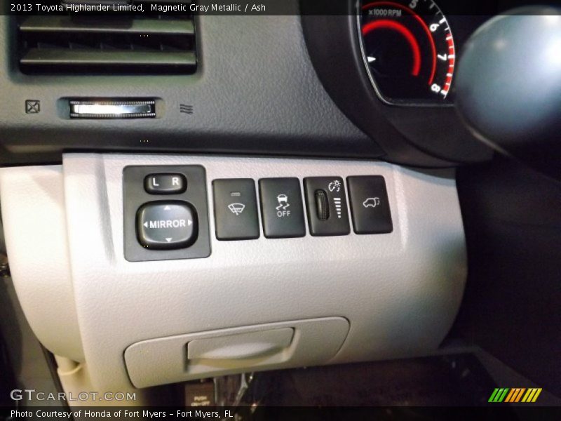 Magnetic Gray Metallic / Ash 2013 Toyota Highlander Limited