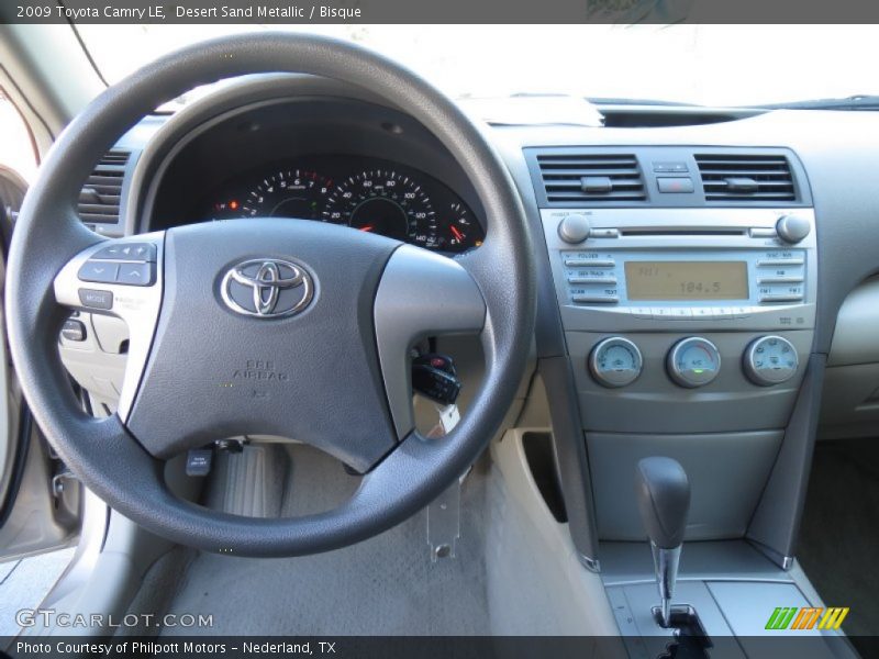 Desert Sand Metallic / Bisque 2009 Toyota Camry LE