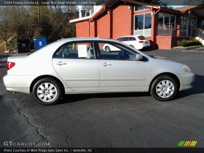 Lunar Mist Silver Metallic / Light Gray 2004 Toyota Corolla LE