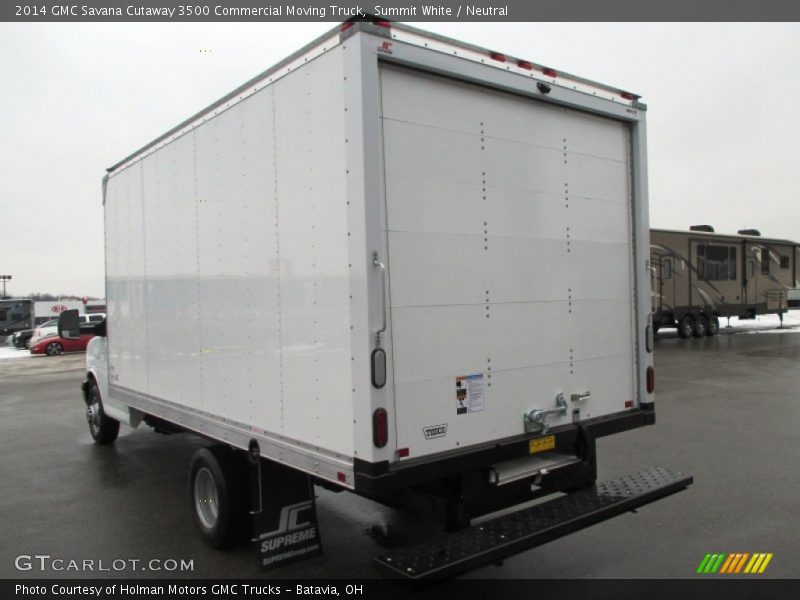 Summit White / Neutral 2014 GMC Savana Cutaway 3500 Commercial Moving Truck