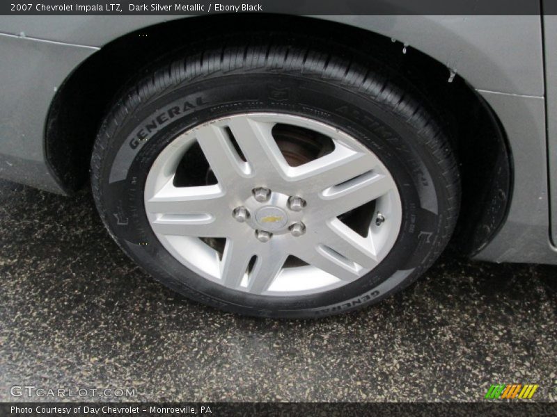 Dark Silver Metallic / Ebony Black 2007 Chevrolet Impala LTZ