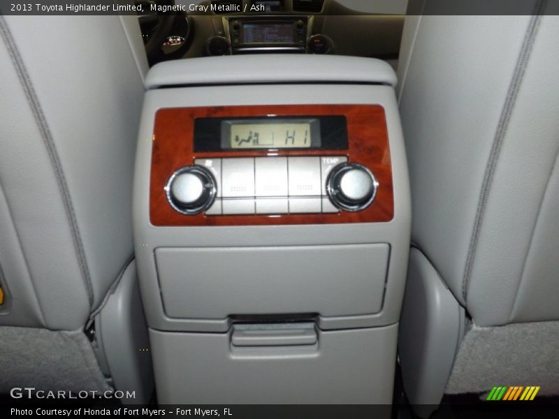 Magnetic Gray Metallic / Ash 2013 Toyota Highlander Limited