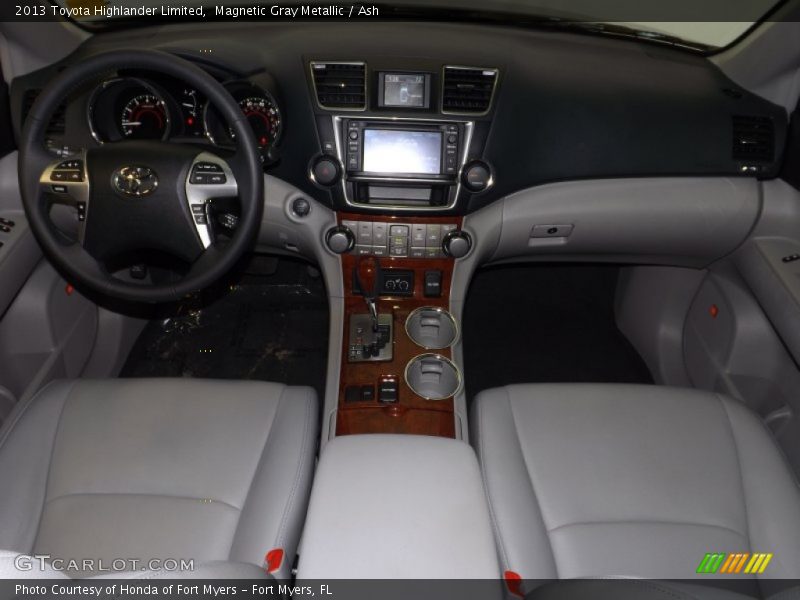 Magnetic Gray Metallic / Ash 2013 Toyota Highlander Limited
