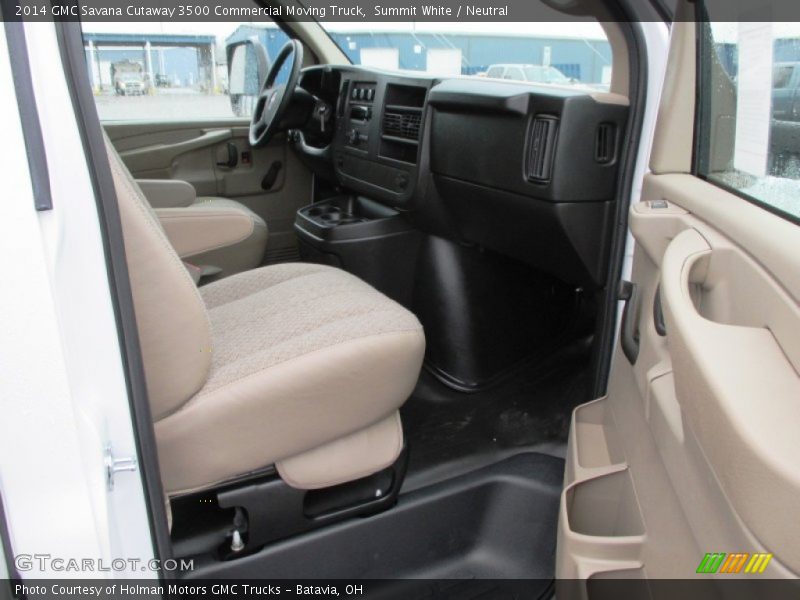 Summit White / Neutral 2014 GMC Savana Cutaway 3500 Commercial Moving Truck