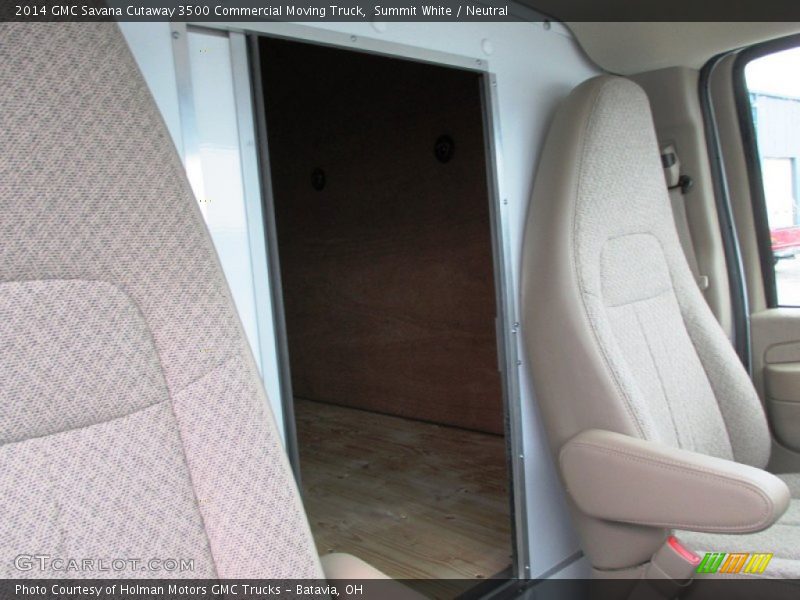 Summit White / Neutral 2014 GMC Savana Cutaway 3500 Commercial Moving Truck