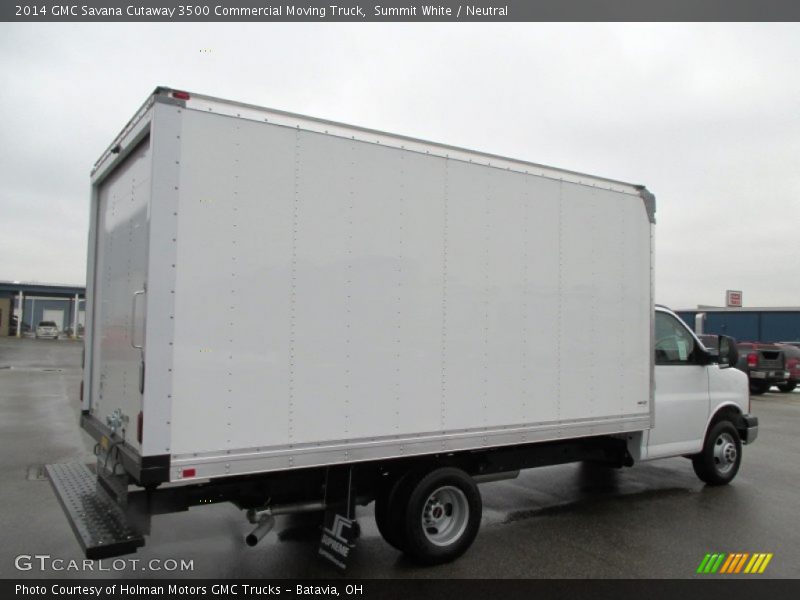 Summit White / Neutral 2014 GMC Savana Cutaway 3500 Commercial Moving Truck