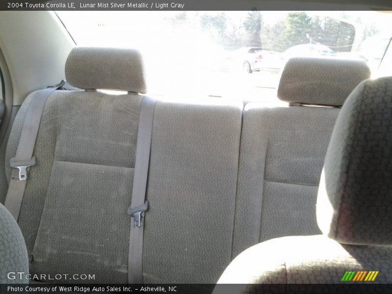 Lunar Mist Silver Metallic / Light Gray 2004 Toyota Corolla LE