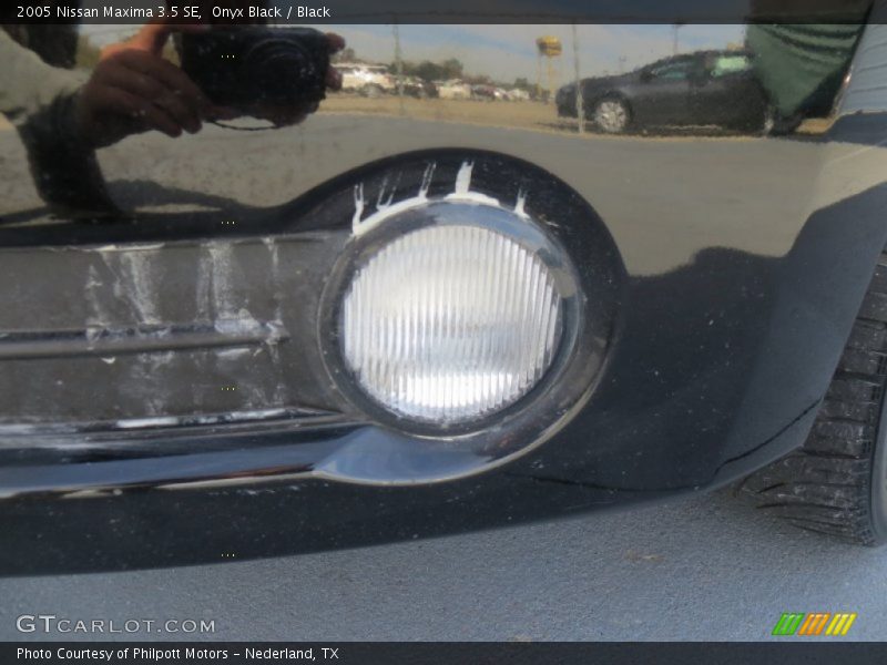 Onyx Black / Black 2005 Nissan Maxima 3.5 SE