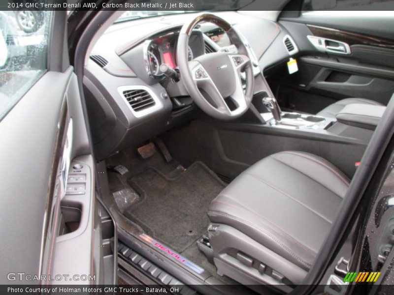 Jet Black Interior - 2014 Terrain Denali AWD 