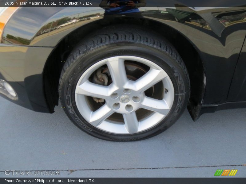 Onyx Black / Black 2005 Nissan Maxima 3.5 SE
