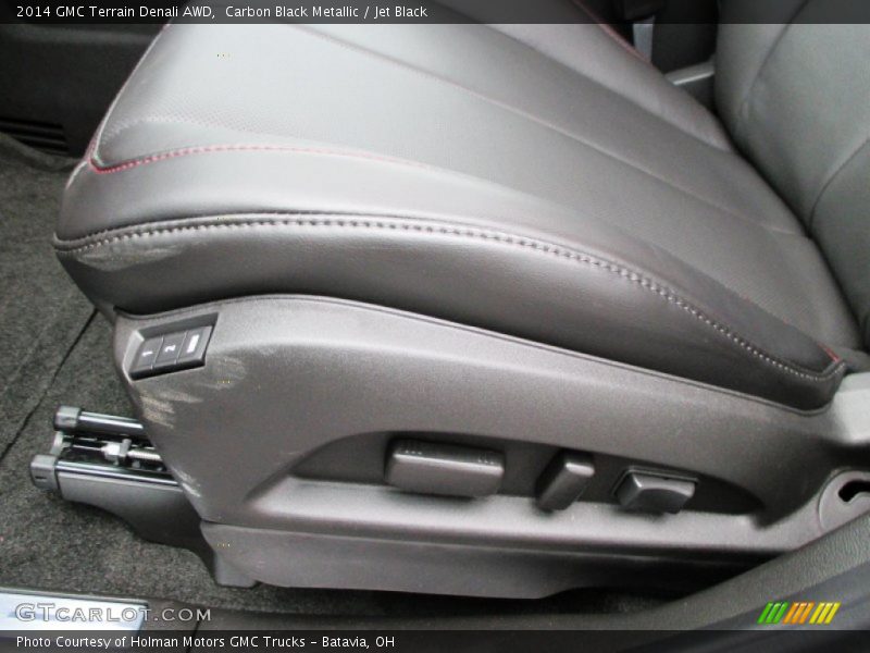 Carbon Black Metallic / Jet Black 2014 GMC Terrain Denali AWD