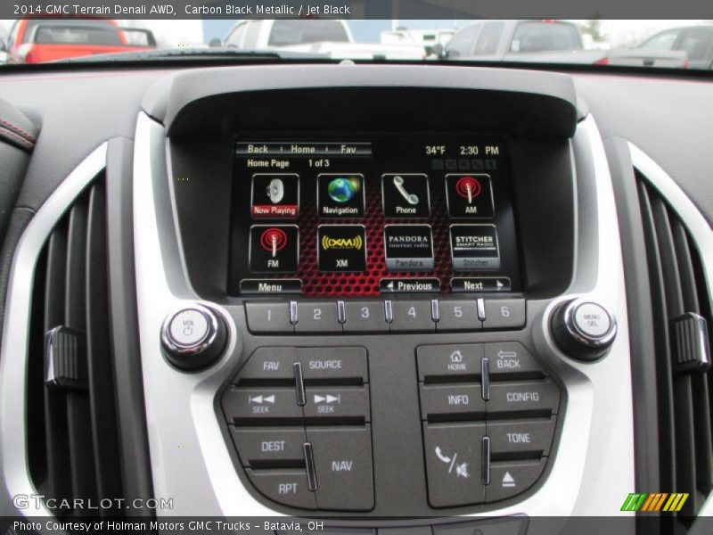 Controls of 2014 Terrain Denali AWD
