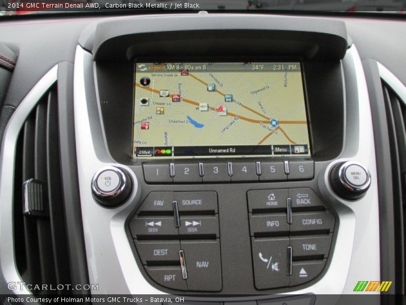 Navigation of 2014 Terrain Denali AWD