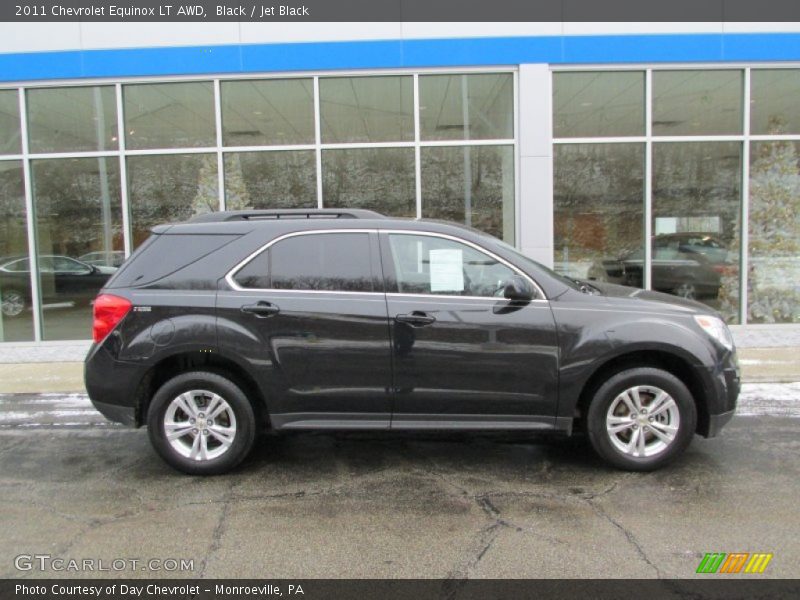 Black / Jet Black 2011 Chevrolet Equinox LT AWD
