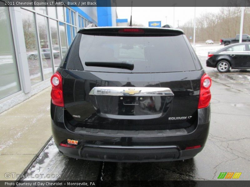 Black / Jet Black 2011 Chevrolet Equinox LT AWD