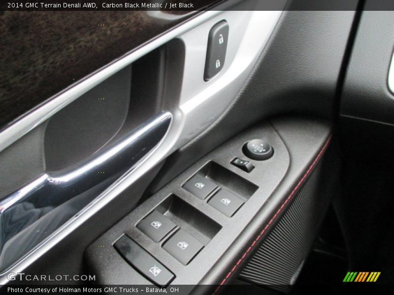 Carbon Black Metallic / Jet Black 2014 GMC Terrain Denali AWD