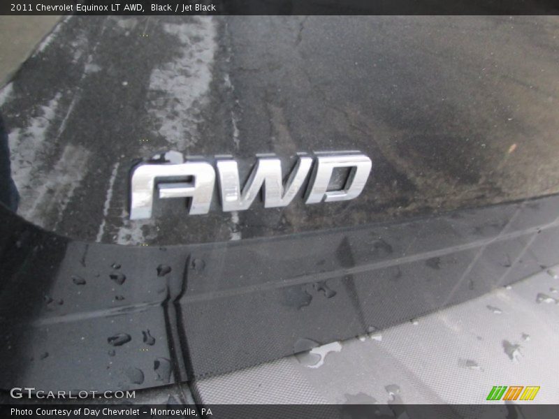 Black / Jet Black 2011 Chevrolet Equinox LT AWD
