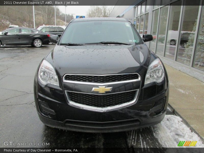 Black / Jet Black 2011 Chevrolet Equinox LT AWD