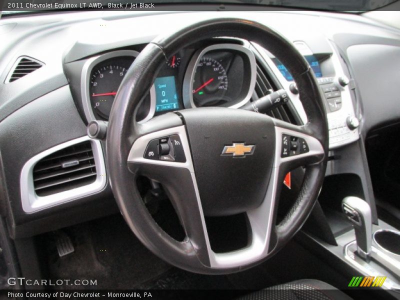 Black / Jet Black 2011 Chevrolet Equinox LT AWD