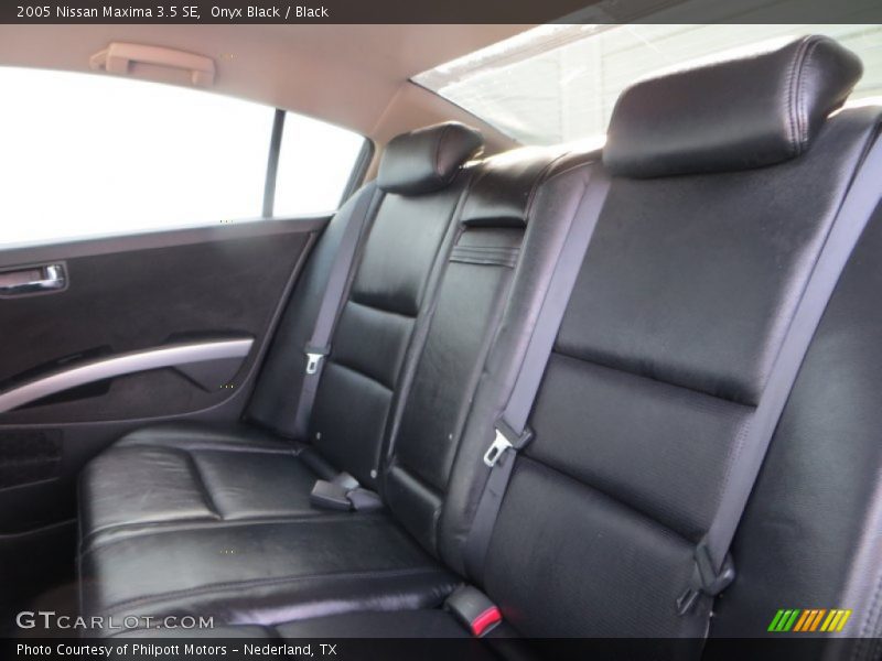 Onyx Black / Black 2005 Nissan Maxima 3.5 SE