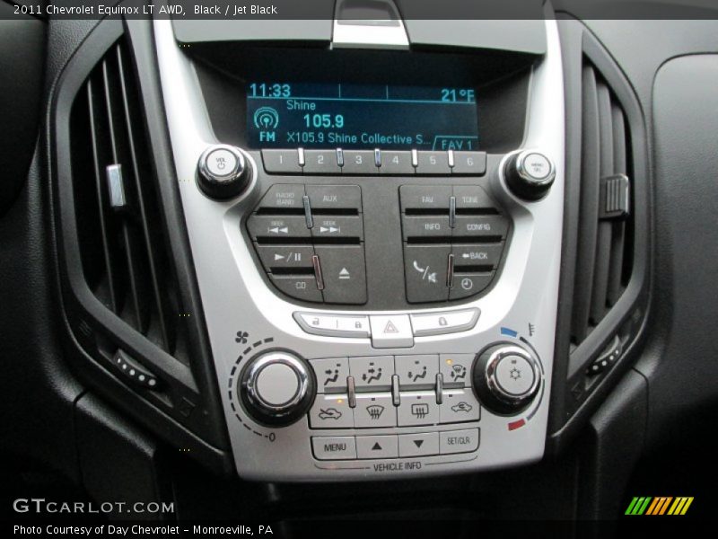 Black / Jet Black 2011 Chevrolet Equinox LT AWD