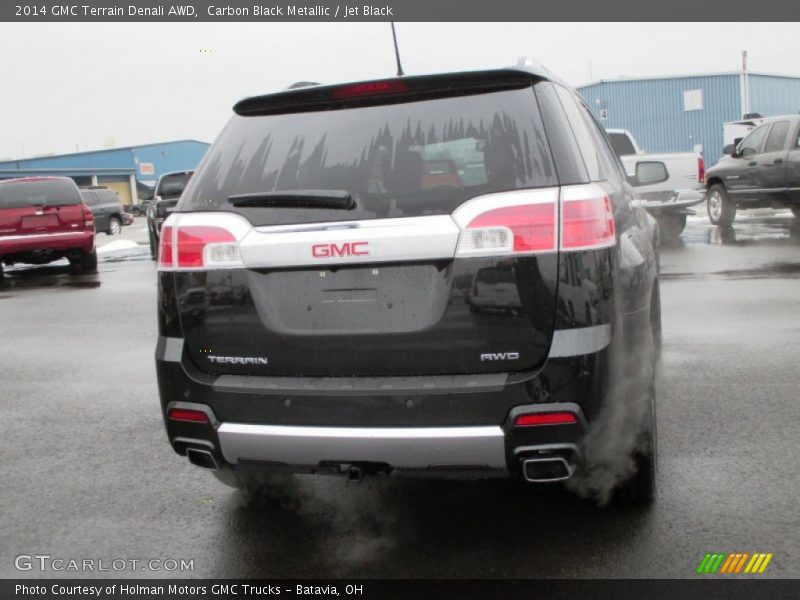 Carbon Black Metallic / Jet Black 2014 GMC Terrain Denali AWD