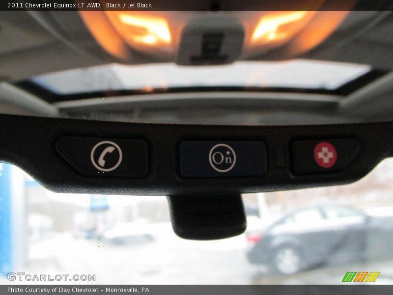 Black / Jet Black 2011 Chevrolet Equinox LT AWD