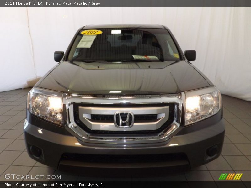 Polished Metal Metallic / Gray 2011 Honda Pilot LX