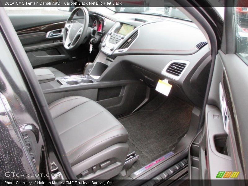 Carbon Black Metallic / Jet Black 2014 GMC Terrain Denali AWD