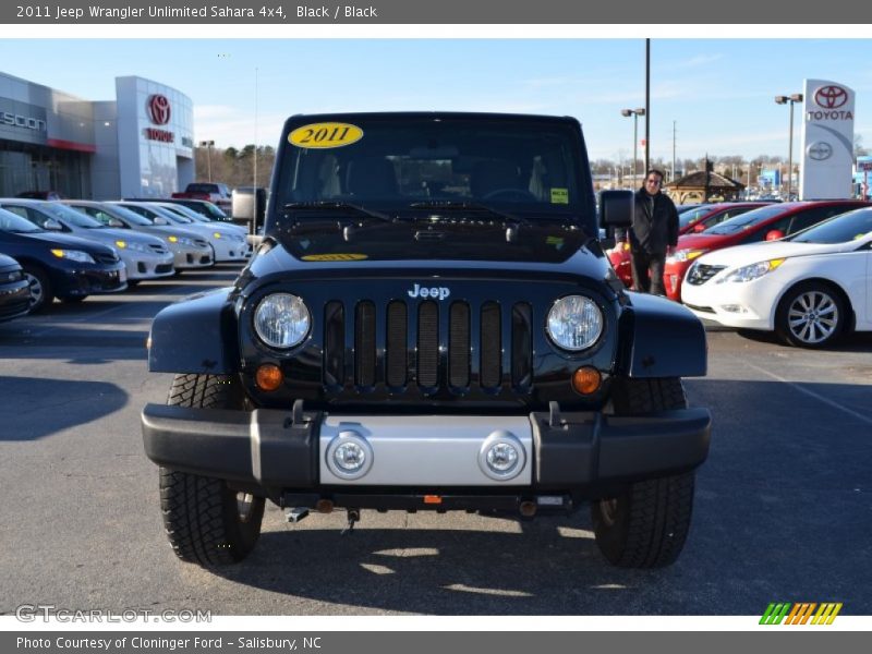 Black / Black 2011 Jeep Wrangler Unlimited Sahara 4x4