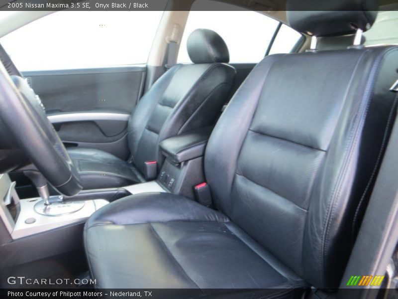 Onyx Black / Black 2005 Nissan Maxima 3.5 SE