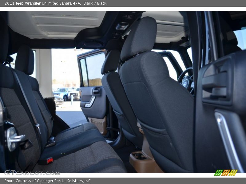 Black / Black 2011 Jeep Wrangler Unlimited Sahara 4x4